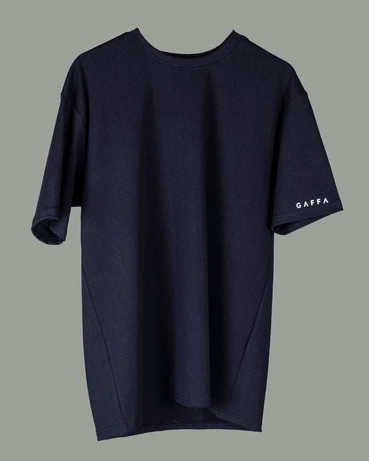 Oversized Sea Blue T-shirt For Men